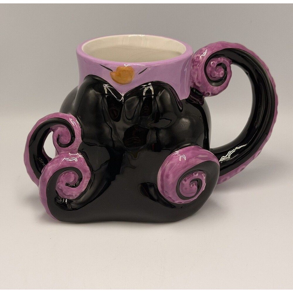 Disney Villains Ursula Tentacle 3D Sculpted Mug 20oz Little Mermaid Ceramic